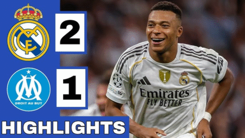 Real Madrid – Marseille 2-1, Rezumat Video